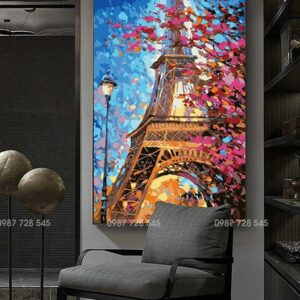 Eiffel Tower Painting - PC10 - 26