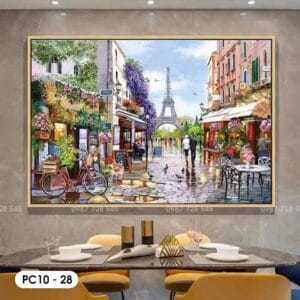 Eiffel Tower Painting - PC10 - 28