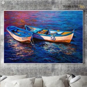 Tranh Thuyền Xanh - TB52