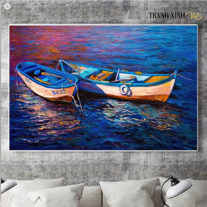 Tranh Thuyền Xanh - TB52