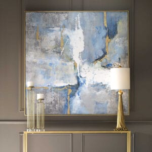 Blue Abstract Painting