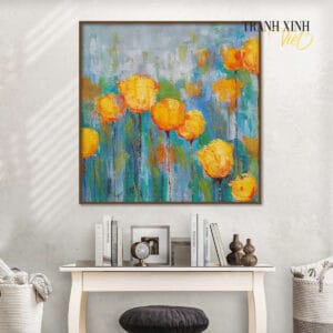 Yellow Tulip Painting