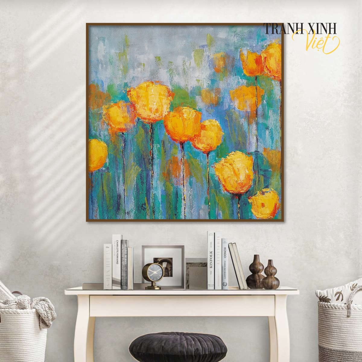 Tranh Tulip Vàng
