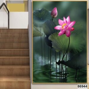 Lotus Pond Painting