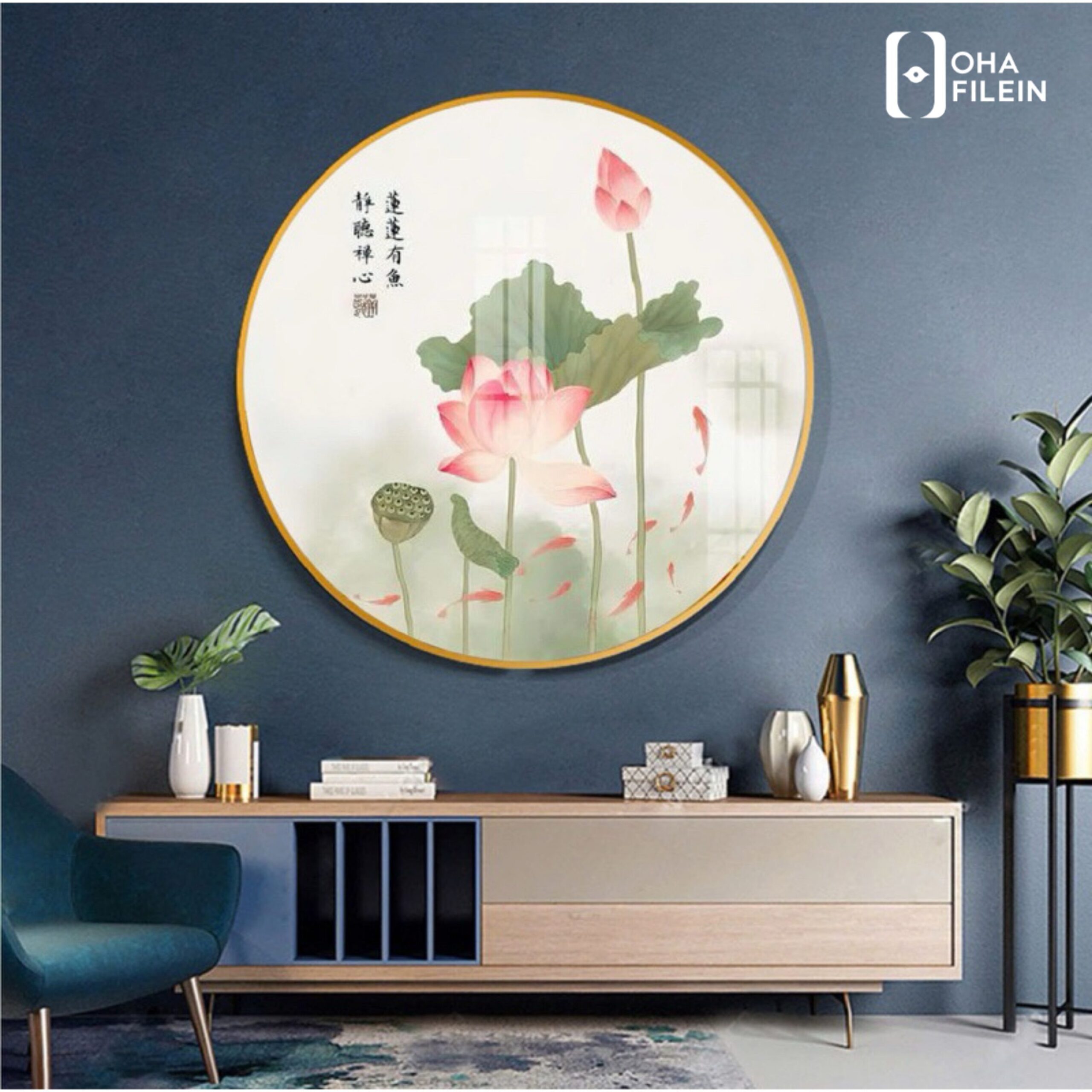 Tranh cá chép vượt vũ môn Sơn La