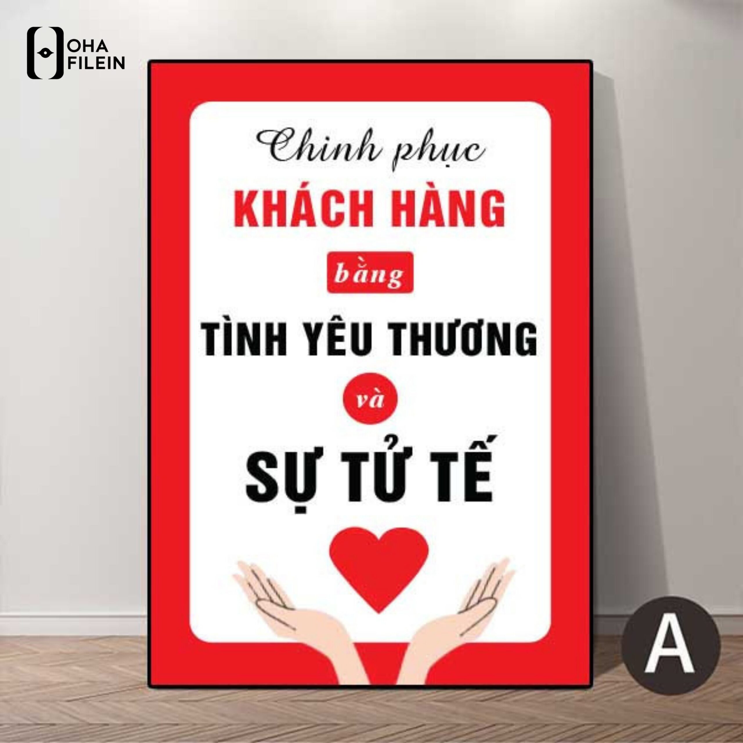 Tranh động lực văn phòng Hải Phòng tạo cảm hứng