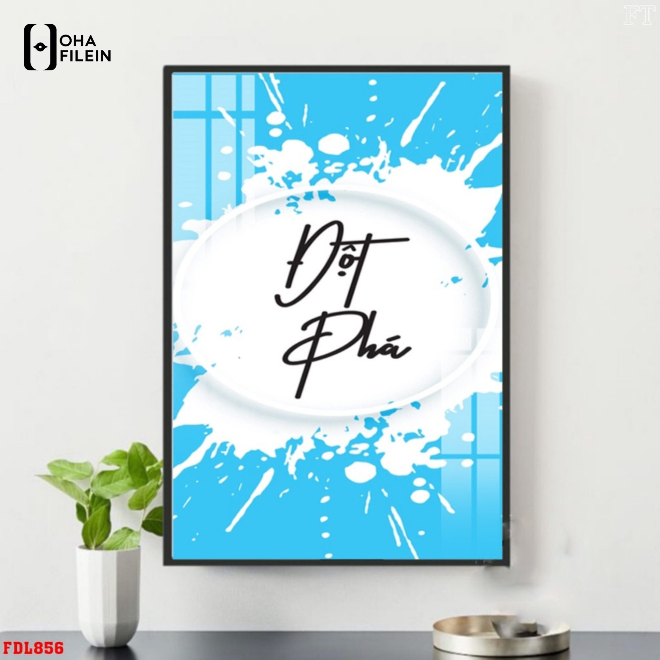 Tranh động lực văn phòng Hải Phòng tạo cảm hứng