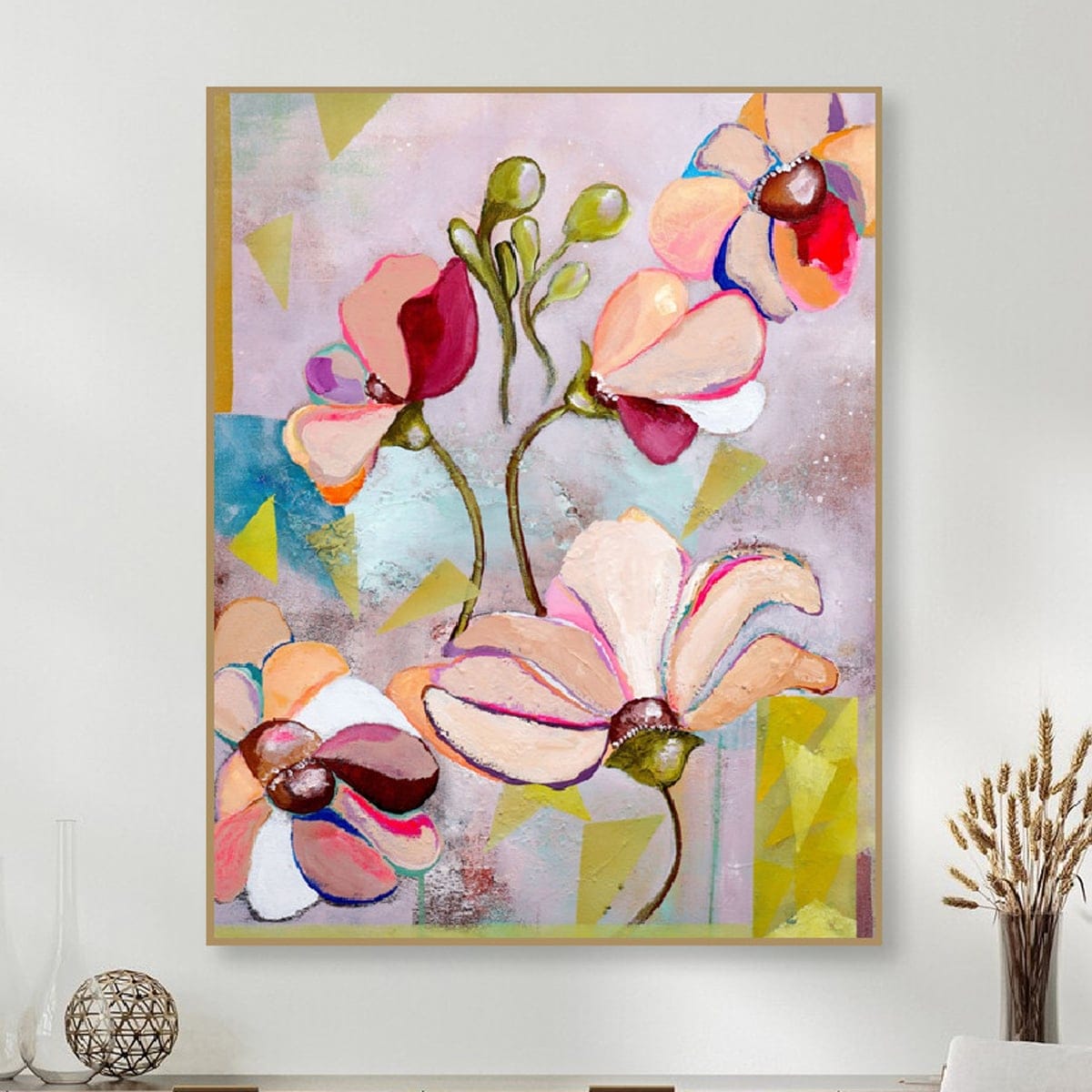 Poppy Flower Painting
