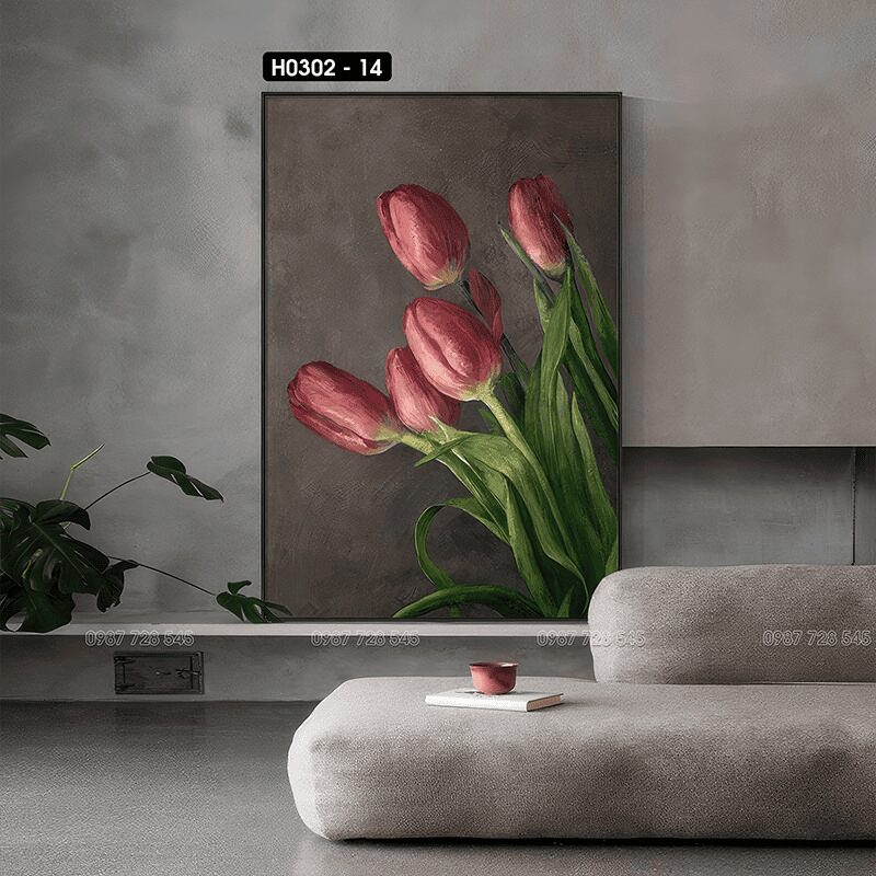 Flower Painting - H0302 - 14