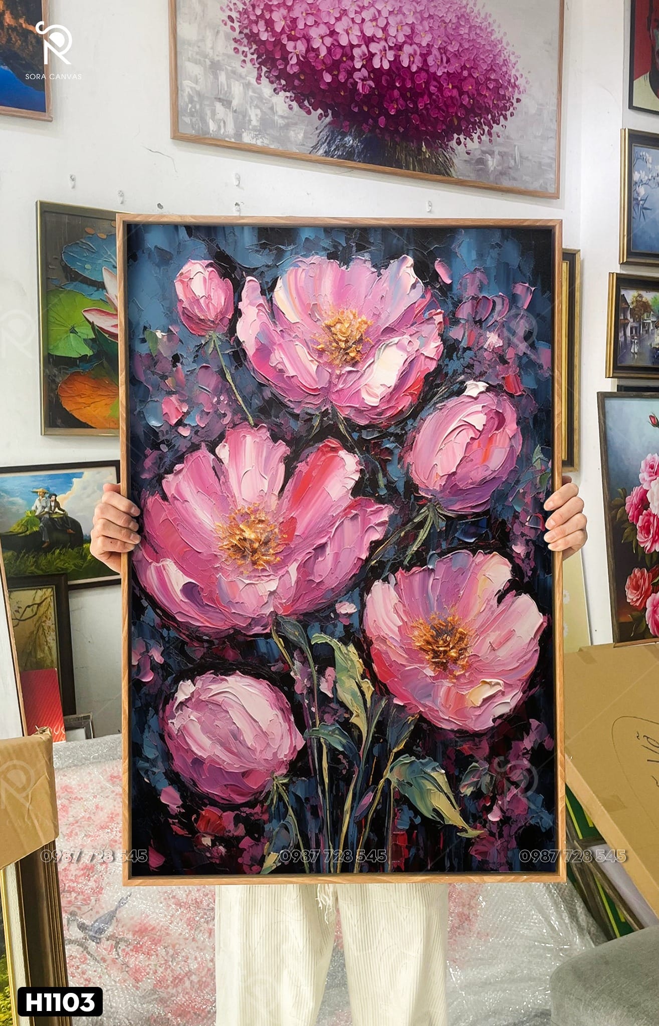 Flower Painting - H1103