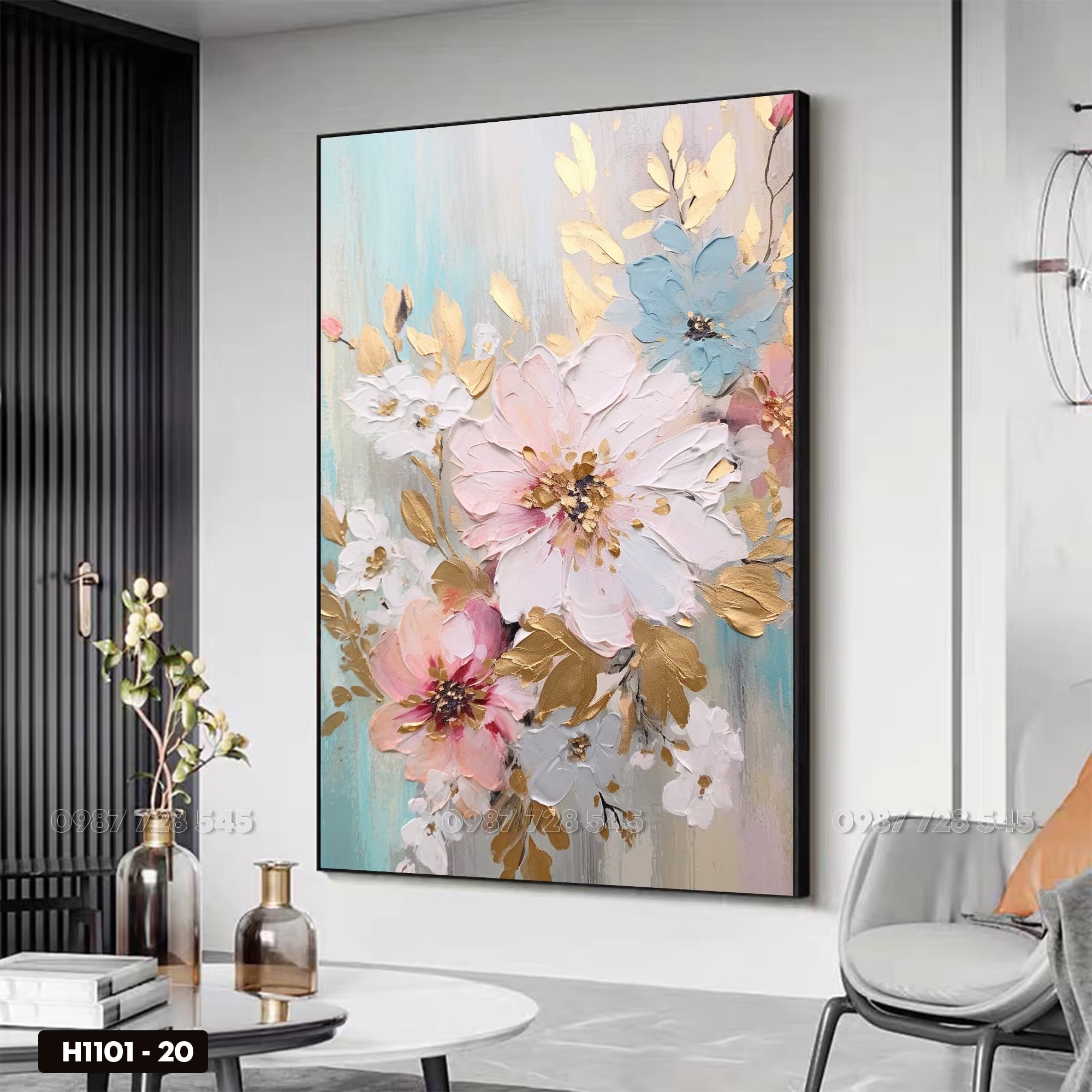 Flower Painting - HT1101 - 20