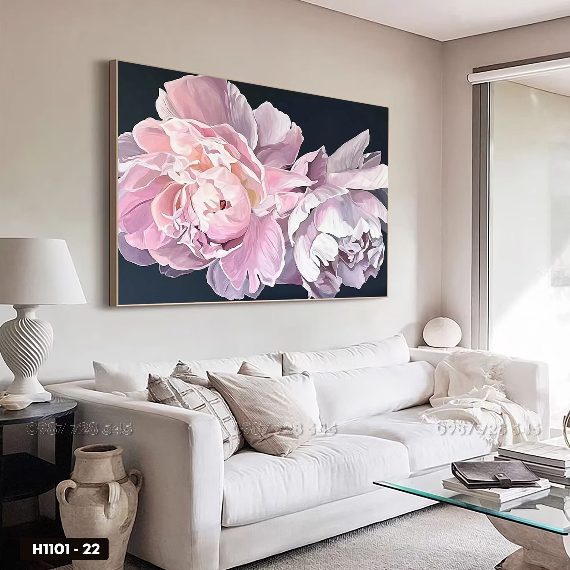 Flower Painting - HT1101 - 22