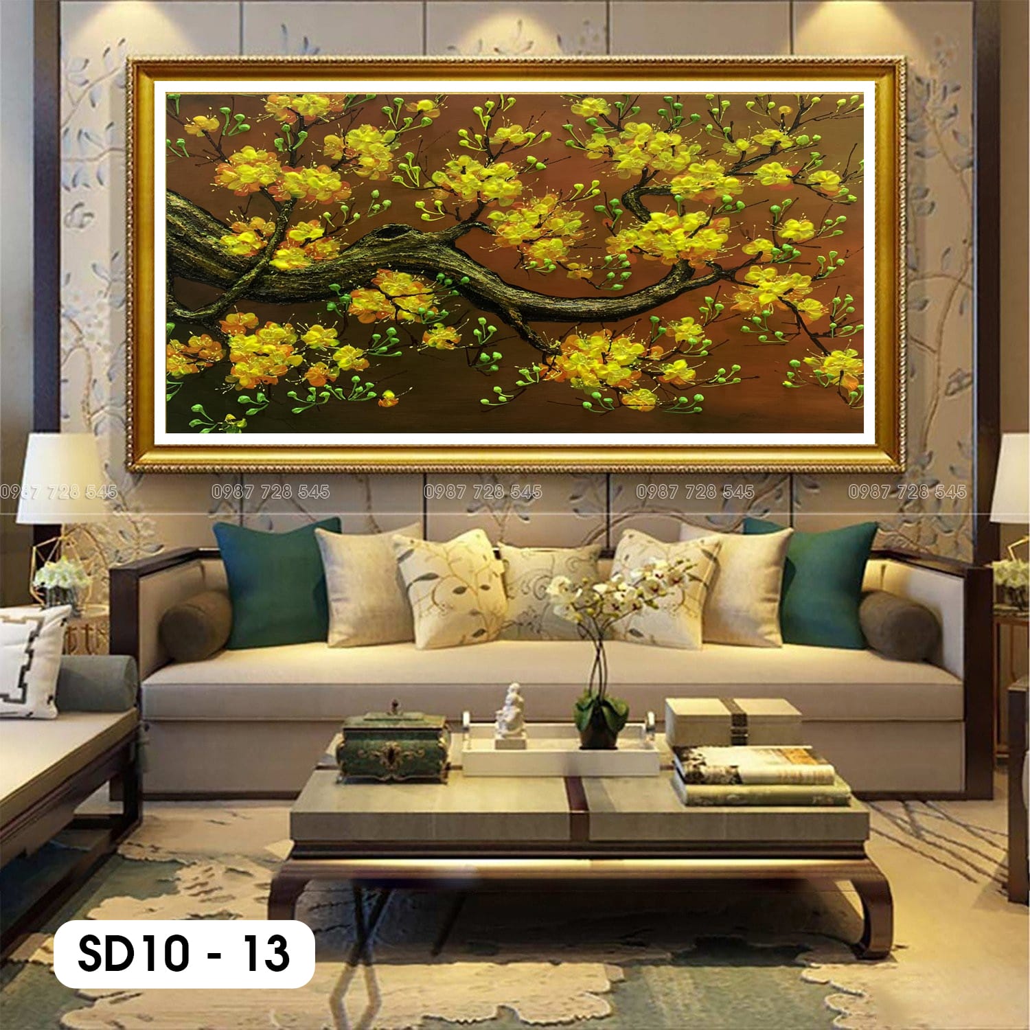 Plum Blossom Painting - SD10 - 13