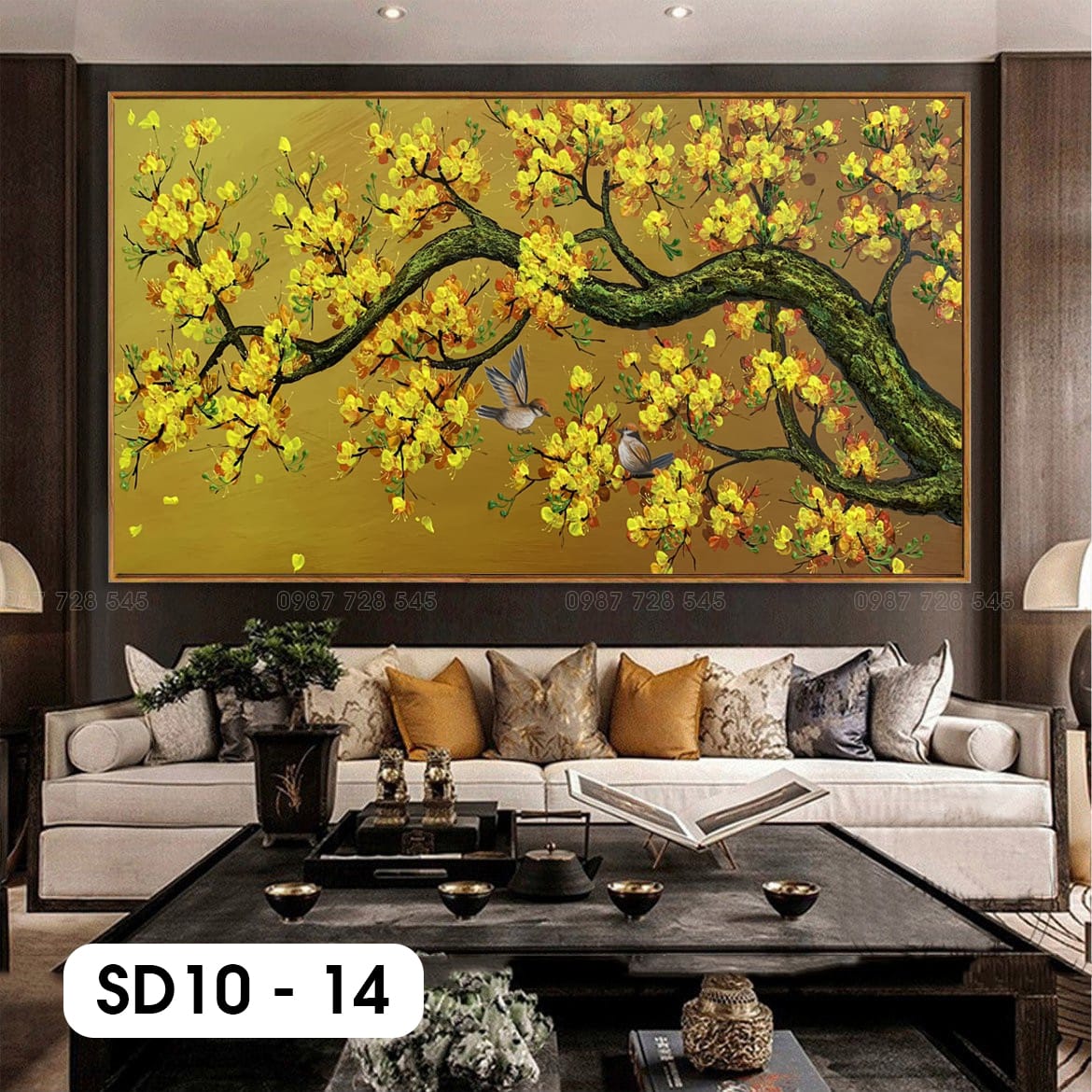 Plum Blossom Painting - SD10 - 14