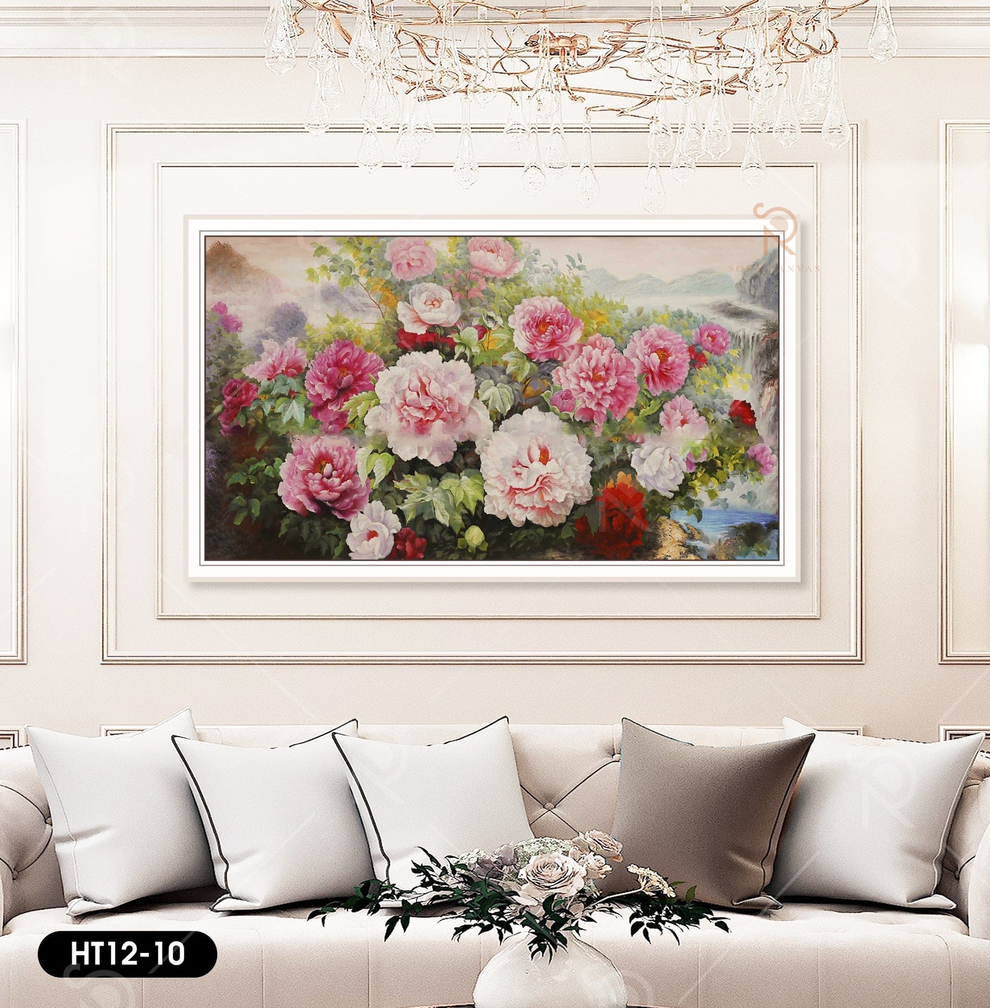Peony Painting - TH12 - 10