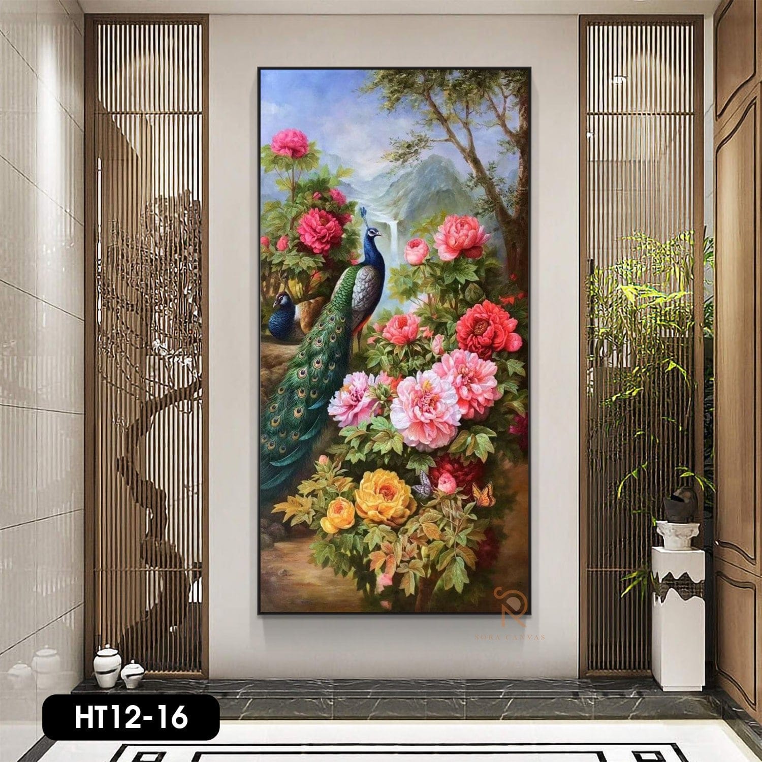 Peony Painting - TH12 - 16