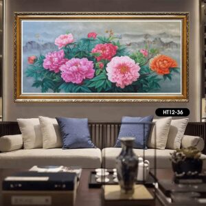 Peony Flower Painting - TH12 - 36