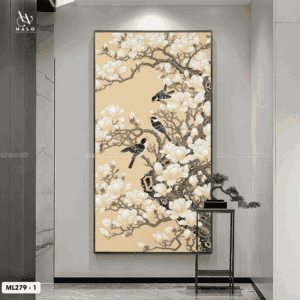 Magnolia Flower Painting - ML279