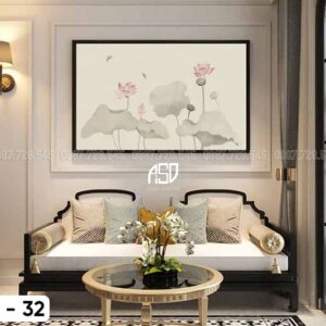 Lotus Flower Painting - IDT8 - 32