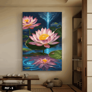 Lotus Flower Painting - P07 - S