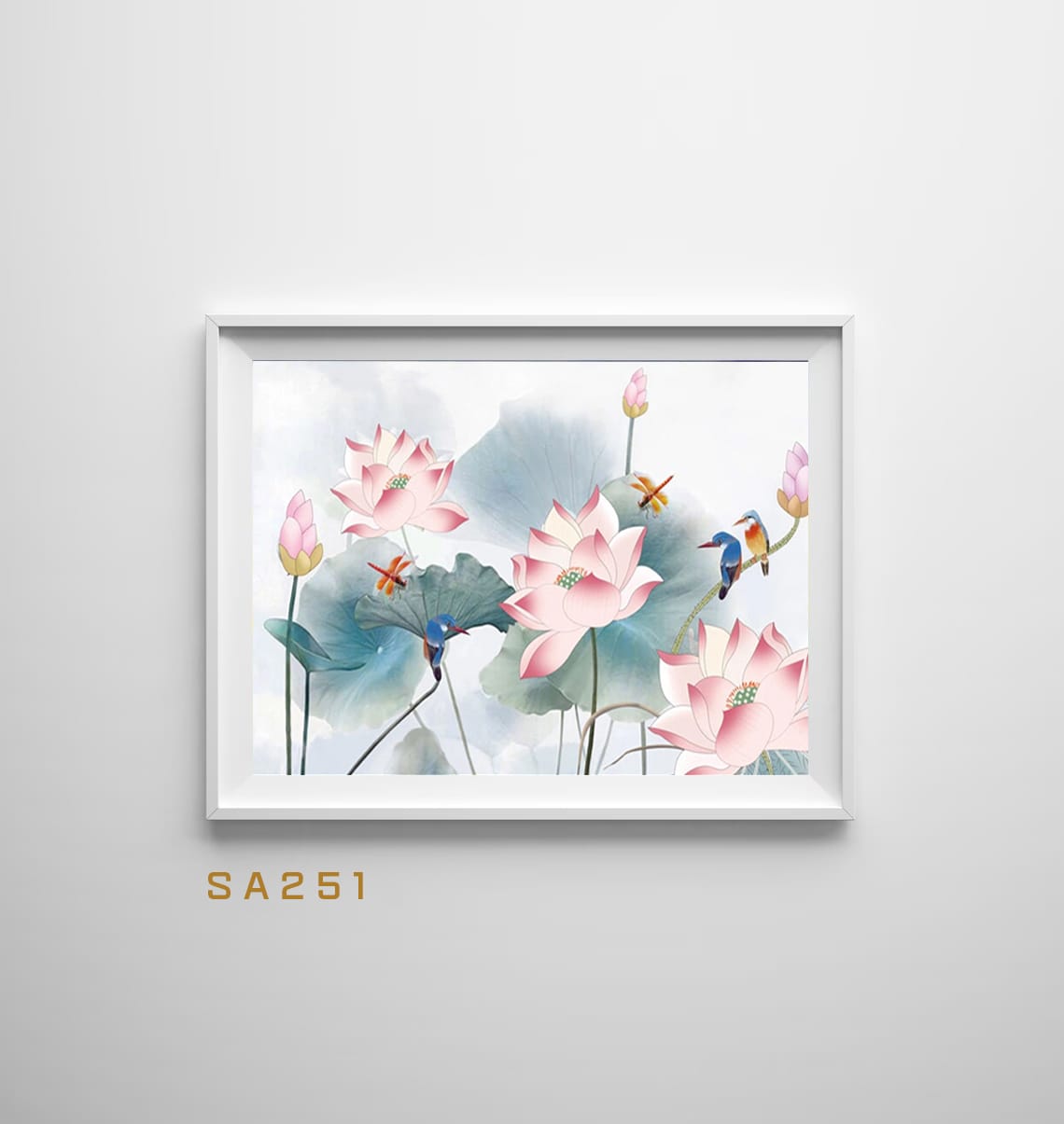 Lotus Flower Painting - SA251