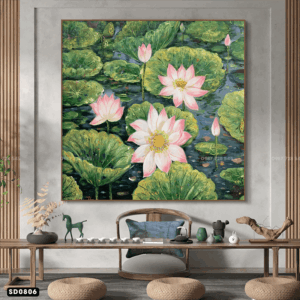 Lotus Flower Painting - SD0806