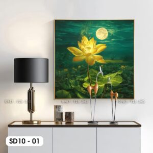 Lotus Flower Painting - SD10 - 01