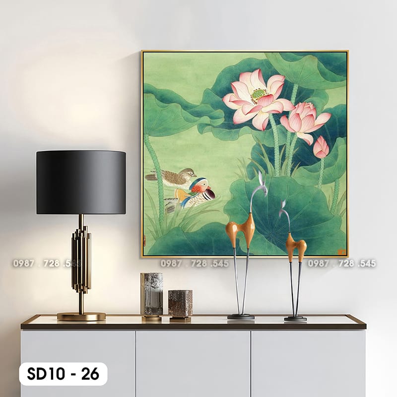 Lotus Flower Painting - SD10 - 26