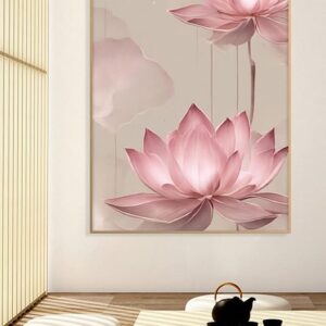 Lotus Flower Painting - ST1511 - 07