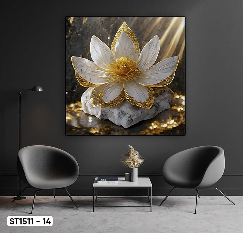 Lotus Flower Painting - ST1511 - 14