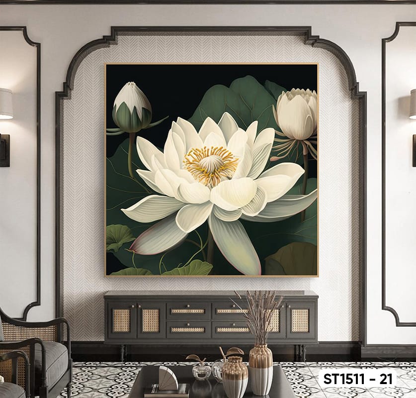 Lotus Flower Painting - ST1511 - 21