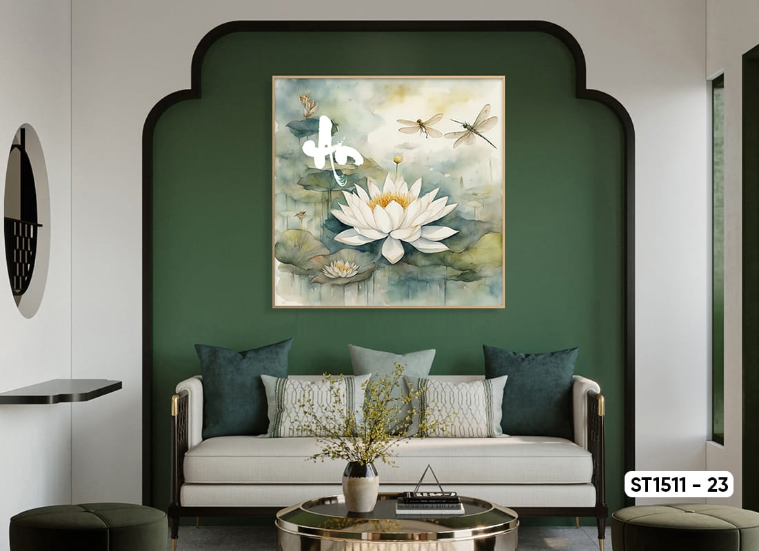 Lotus Flower Painting - ST1511 - 23