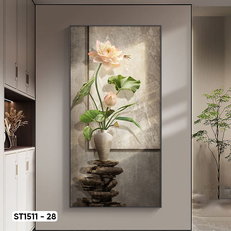 Lotus Flower Painting - ST1511 - 28