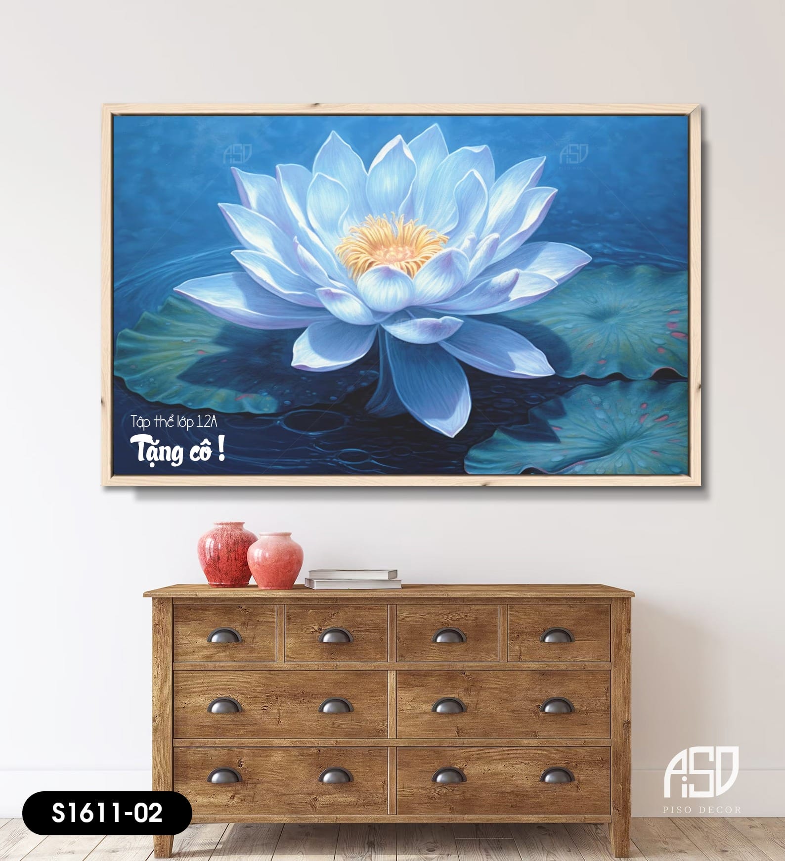 Lotus Flower Painting - ST1611 - 02
