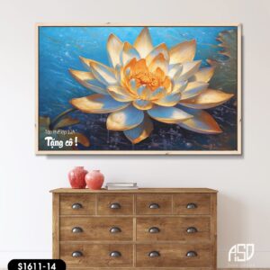 Lotus Flower Painting - ST1611 - 14