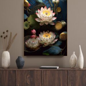 Lotus Flower Painting - ST1611 - 20