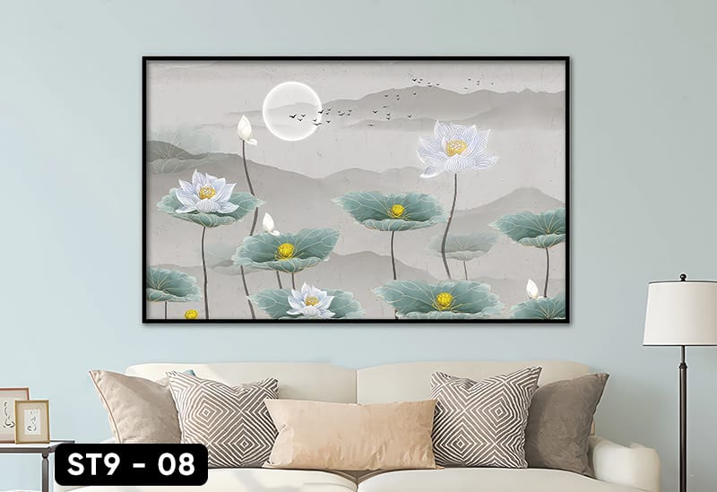 Lotus Flower Painting - ST9 - 08