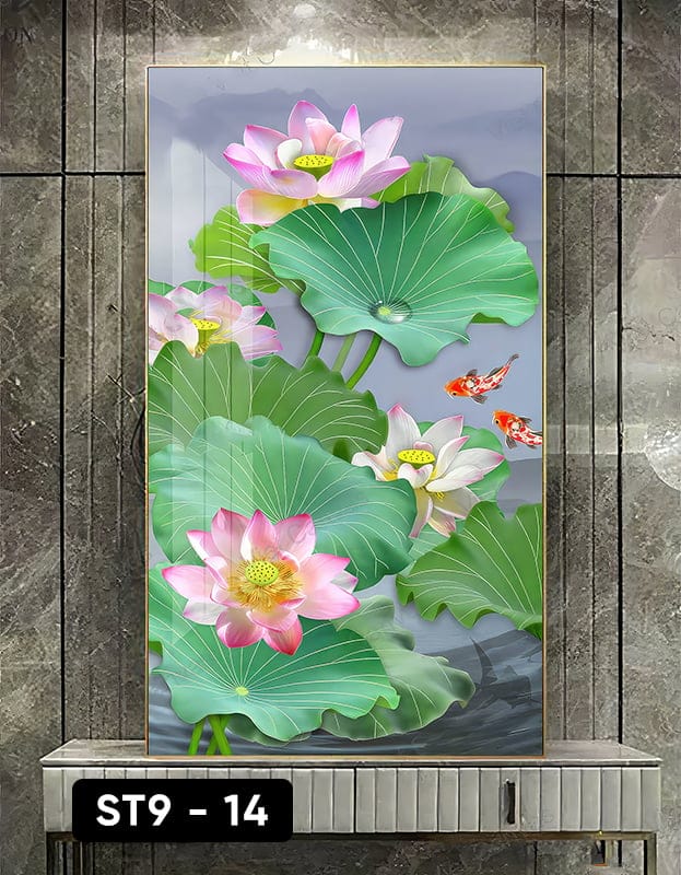 Lotus Flower Painting - ST9 - 14