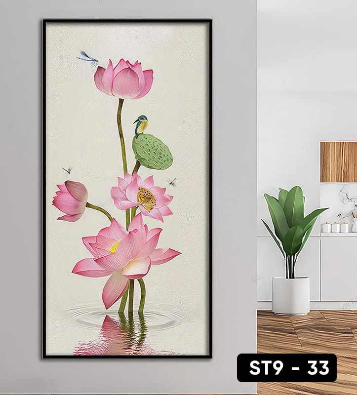 Lotus Flower Painting - ST9 - 33