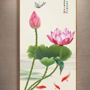 Lotus Flower Painting - ST9 - 42