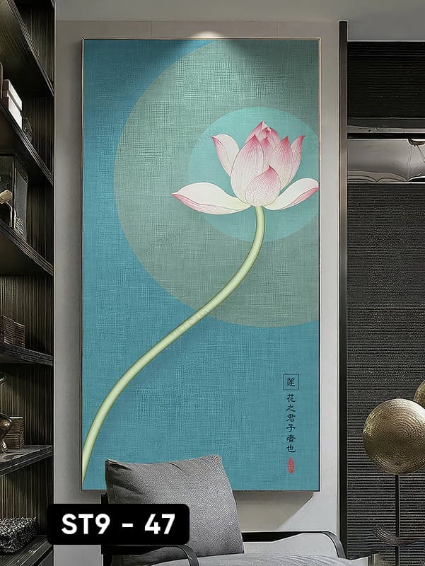 Lotus Flower Painting - ST9 - 47