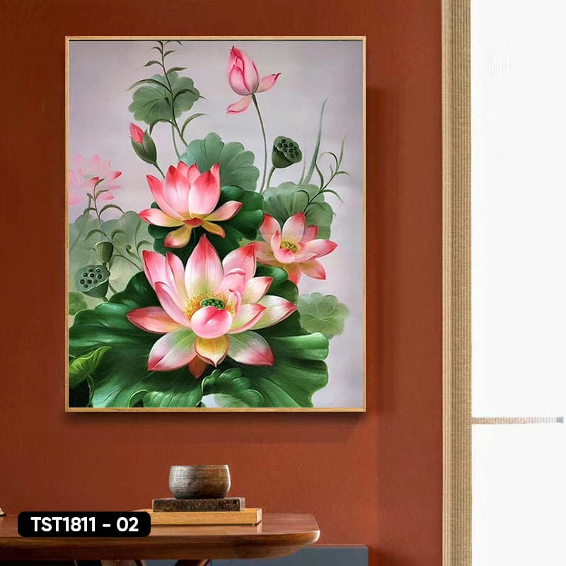 Lotus Flower Painting - TST1811 - 02