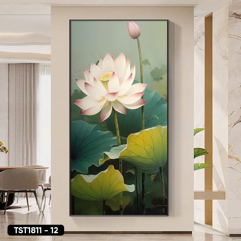 Lotus Flower Painting - TST1811 - 12