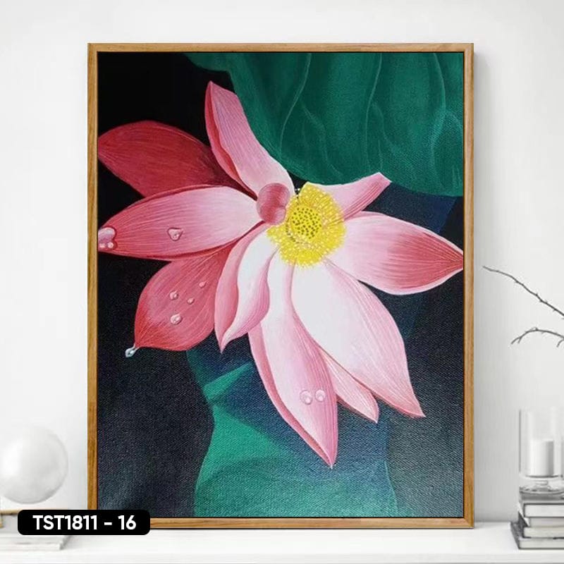 Lotus Flower Painting - TST1811 - 16
