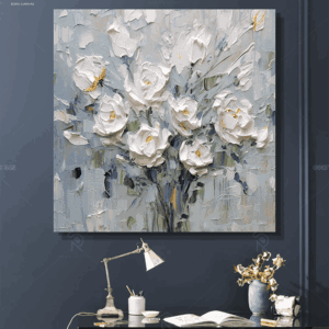 Floral Painting for Bedroom Decoration - H0706